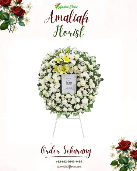 Krans Bunga Duka Pakuwon Indah